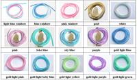 Protector de Cable en Espiral de TPU de 1.6M con Color Degradado Láser, Organizador de Cables para Auriculares