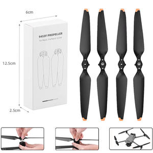 Быстросъемные винты TongInno 9453F для Mavic <span class=keywords><strong>3</strong></span>/Mavic <span class=keywords><strong>3</strong></span>, <span class=keywords><strong>2</strong></span> пары, Складные лезвия, полиуретановый материал, высокая эффективность - Product Image 2