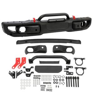 Pare-chocs de voiture avant en acier hors route 10e anniversaire avec antibrouillard pour <span class=keywords><strong>Jeep</strong></span> <span class=keywords><strong>Wrangler</strong></span> JK 2007-2017 - Product Image 2