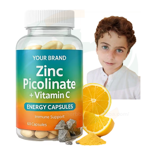Capsules <span class=keywords><strong>de</strong></span> <span class=keywords><strong>Zinc</strong></span> <span class=keywords><strong>Picolinate</strong></span> + Vitamine C OEM – Complément Alimentaire pour le Système Immunitaire – Capsules <span class=keywords><strong>de</strong></span> <span class=keywords><strong>Zinc</strong></span> <span class=keywords><strong>Picolinate</strong></span> Chélaté à Haute Absorption - Product Image 1