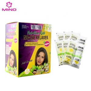 Relajante Capilar de Alta Calidad para Uso Doméstico y en Salones Africanos, de Larga Duración y Buena Calidad con Queratina y Aceite de Oliva - Product Image 1
