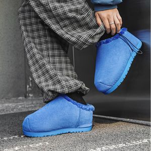 Nouvelles Bottes de Neige en Peluche Personnalisables 2025 – Chaussures Décontractées Thermiques et Chaudes en Fourrure pour Hommes et Femmes, Idéales Automne-Hiver, Haute Qualité - Product Image 4
