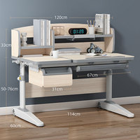Table d'étude pour enfants Hot Sell Durable Multifonctionnel Hauteur Réglable Enfants Table d'étude Bureau