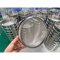 Máquina de cribado para pruebas de laboratorio en húmedo y en seco, equipo de análisis de gránulos de suelo