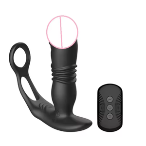 App-gesteuerter Prostata-Massager mit C-Ring, kabelloser Analvibrator, medizinischer Silikon-Butt-<span class=keywords><strong>Plug</strong></span> Sexspielzeug für Männer. - Product Image 6