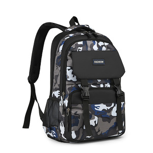 Large Capacity Men's <b>Backpack</b> for Travel and School Casual Junior High College <b>Student</b> Bag with Simple Design for Male Female - Product Image 5