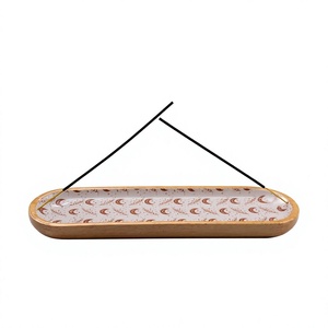 Porta Incienso de Madera con Aroma a Sándalo de Alta Gama, Diseño Creativo de Anís Estrellado para Ramadán y Ambiente en el Hogar - Product Image 1