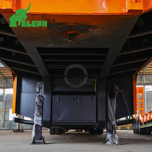 Remorque de remorquage tactique, équipement de Construction et de Transport de véhicules lourds avec une rampe hydraulique - Product Image 2