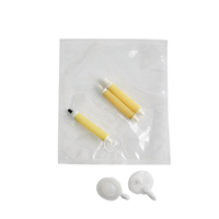 Sac en plastique jetable avec valve et impression sérigraphique pour distributeur de savon et de shampoing
