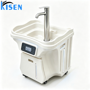 Beauty Salon Exhibition <b>Electric</b> <b>Portable</b> Hair Wash Basin Sink Wash Hand Shampoo Bowl With Water Tanks No Plumbing and <b>Heater</b> - Product Image 1
