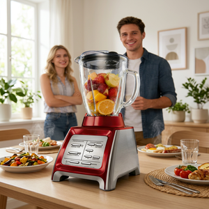 Licuadora de Mesa Inteligente <span class=keywords><strong>Oster</strong></span> de 750W con 4 Velocidades Variables y Función de Pulso, Carcasa de ABS y Jarra de Plástico de 1.5L para Uso Doméstico/Comercial/Hotelero - Product Image 4