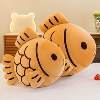 Boneka Taiyaki Jepang Grosir, Bahan Ramah Kulit, Isian Empuk, Bantal Istirahat Kantor, Bantal Dekorasi Rumah, Hadiah Teman Anak
