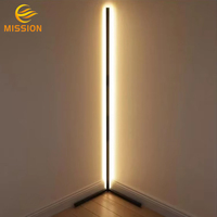 Lampadaire LED moderne de luxe RVB couleur nordique pour salon et décoration de maison