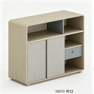Modern Living Room <b>Cabinet</b> with Wood Storage Furniture 38079-W22 - Product Image 5