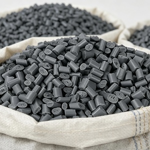 Gránulos de PVC Gris Oscuro Directo de Fábrica, Compuesto Plástico - Product Image 3