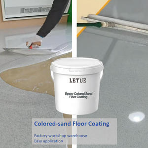 Revêtement de sol en époxy effet marbre, micro-ciment époxy, <span class=keywords><strong>peinture</strong></span> de sol époxy auto-nivelante au sable coloré pour revêtement de <span class=keywords><strong>terrasse</strong></span> - Product Image 1