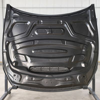 Capot avant en fibre de carbone style GTS pour Infiniti Q50 V37 2014-2020, brillant, ventilé, remplacement et amélioration du capot moteur