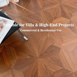 Parquet de Nogal Negro Moderno con Certificación CE/ISO, 100 Modelos Opcionales, Precio de Fábrica, para Uso en Almacenes y Parques - Product Image 5