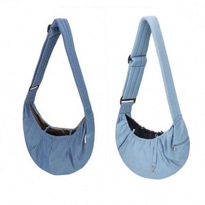 Sac de transport pliable et réglable pour animaux de compagnie, sac de transport de sécurité pour chien, sac à bandoulière, sac de transport pour animaux de compagnie, fabriqué en usine BSCI - Product Image 2