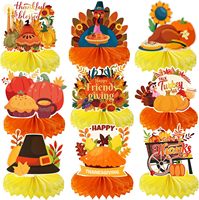 Décorations de table de Thanksgiving, Centres de table pour Friendsgiving, Centres de table d'automne pour décorations de table de Thanksgiving