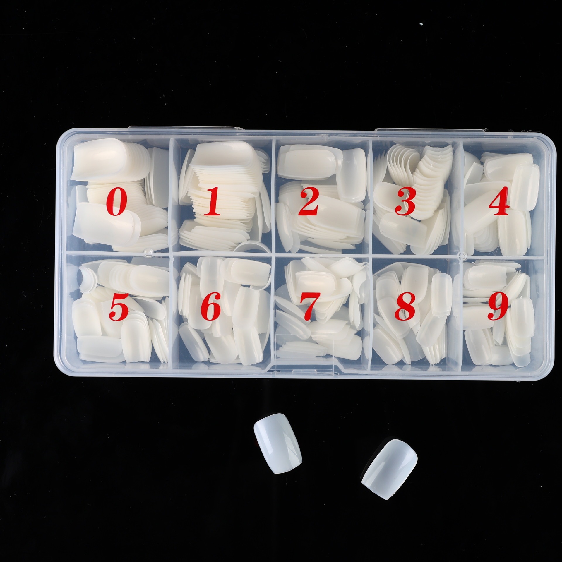 Adhesivo a todo color natural.