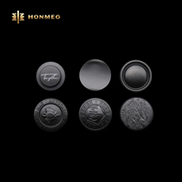 Produsen Kancing HONMEO untuk Pakaian OEM ODM Kancing Kustom dari Paduan Seng untuk Logo Kancing Shank Besar Kancing Shank Logam