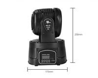 7 LED Moving Head RGB Stage Light DMX512 Control Sound Activated Auto Motorized Rotation DJ Disco KTV Party Lighting Effects