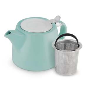 <span class=keywords><strong>Teiera</strong></span> in Ceramica dal Design Moderno con Filtro in <span class=keywords><strong>Acciaio</strong></span> Inossidabile - Product Image 1