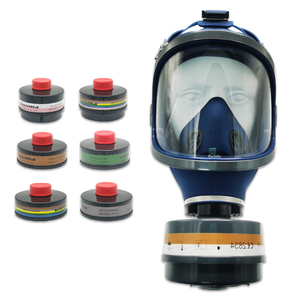 Matériau élégant Peel Off Résistance Steampunk Diver Shield High Filtered Full Face <span class=keywords><strong>Airsoft</strong></span> Gas Maschera - Product Image 4