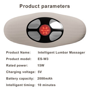 Cuscino Massaggiante Lombare Intelligente con Telecomando, Funzione di Riscaldamento, Trazione d'Aria, Luce Rossa e Oscillazione - Product Image 6