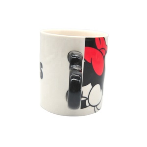 Taza <span class=keywords><strong>de</strong></span> Cerámica Blanca <span class=keywords><strong>de</strong></span> 15oz con Diseño <span class=keywords><strong>de</strong></span> Beso <span class=keywords><strong>de</strong></span> Dibujos Animados, Económica, Ecológica, para Regalos Empresariales, para Leche, Agua, Té, Café, Linda Taza con Corazón - Product Image 2