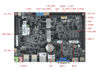 ELSKY 4 pouces DDR4 carte mère M600SE 6th I3-6100U I5-6200U I7-6500U processeur CPU pour Wind 7/8/10 Mini carte mère Pc