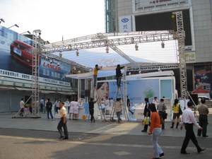 Мобильная концертная акустическая система, сценическое освещение, тент-трансформер из алюминиевого профиля для мероприятий на открытом воздухе, свадеб, выставок, глобальная продажа - Product Image 6