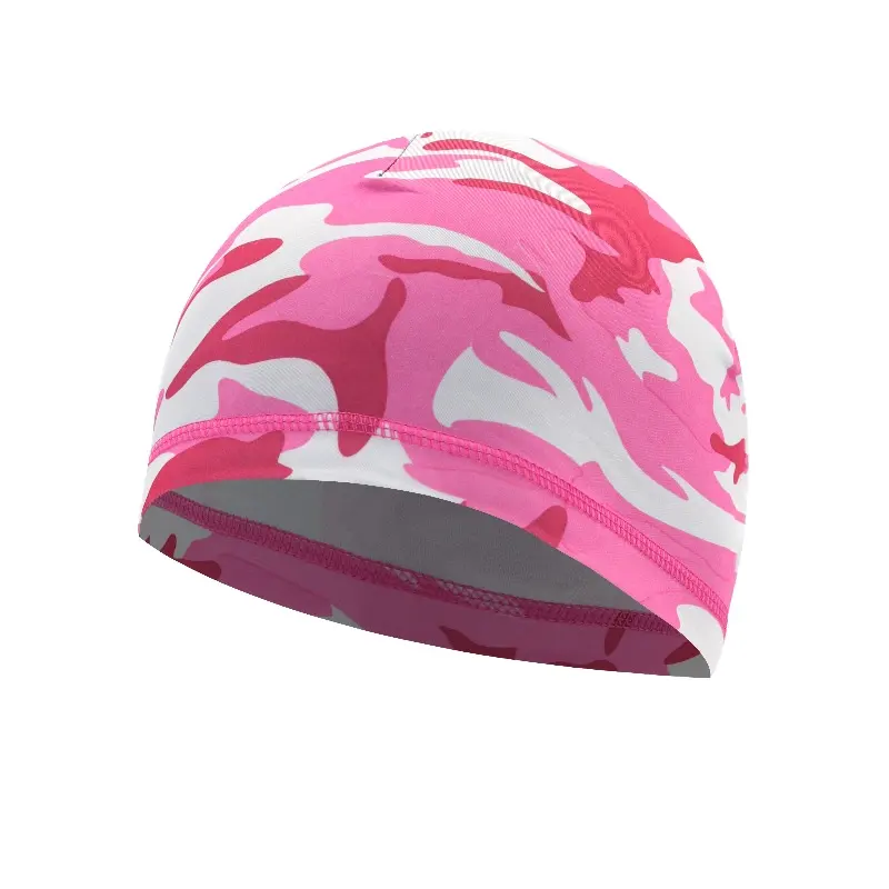 Dropshipping 2024 New Hot Selling Skull Caps Helmet Liner Sweat Wicking Running Camouflage Cycling Beanie for Men Women