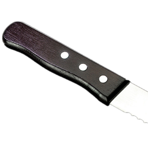 Flat Cut <strong>Bread</strong> Knife <strong>Bread</strong> Slicer Black Wood Handle Stainless Steel Cake Serrated Knife <strong>Bread</strong> <strong>Cutter</strong> - Product Image 2