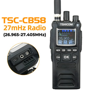 Radio CB portable TSHICOM 27 MHz pour radioamateurs, SSB, ondes courtes, talkie-walkie - Product Image 4