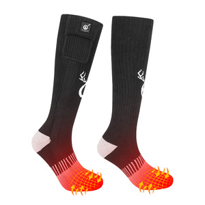 Chaussettes chauffantes épaisses en laine, isolées thermiquement, pour les travaux en extérieur par temps extrêmement froid, la chasse à la <span class=keywords><strong>neige</strong></span>, chauffage puissant, longue durée - Product Image 1