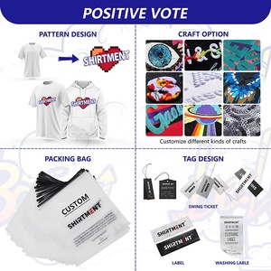 High Quality Hip Hop Men Fashion Streetwear Heavyweight Oversized T <b>Shirt</b> Custom Logo - Product Image 6