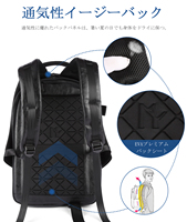 Sacs à Dos Décontractés Noirs Imperméables Mochila Anti-Vol Voyage Ordinateur Portable Sacs à Dos en Cuir PU pour Hommes Affaires École