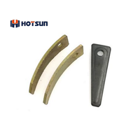 China Supplier Heavy Duty Formwork Yellow Zinc Solid/Hollow Round Mivan Wedge and Pin for Concrete Building Stub Pin 16*70