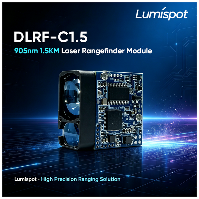Lumispot 905nm 1.5km Precision Laser Ranging Module for UAV