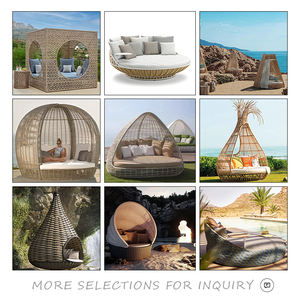 Lit <span class=keywords><strong>de</strong></span> jour rotin <span class=keywords><strong>en</strong></span> <span class=keywords><strong>plastique</strong></span> PE tout temps Extérieur <span class=keywords><strong>en</strong></span> aluminium <span class=keywords><strong>Jardin</strong></span> Patio Wicker Sunbed Lounger - Product Image 5