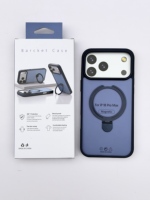 Funda Magnética de Silicona Líquida con Soporte para iPhone 18 Pro Max, 17 Air, 15, 16, 17, 14, 13, 12, 11 Pro Max, Carcasa Rígida Antigolpes
