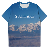 T-shirts de sublimation de bonne qualité, blancs, 100% polyester, vente en gros, impression personnalisée, t-shirts pour femmes et hommes