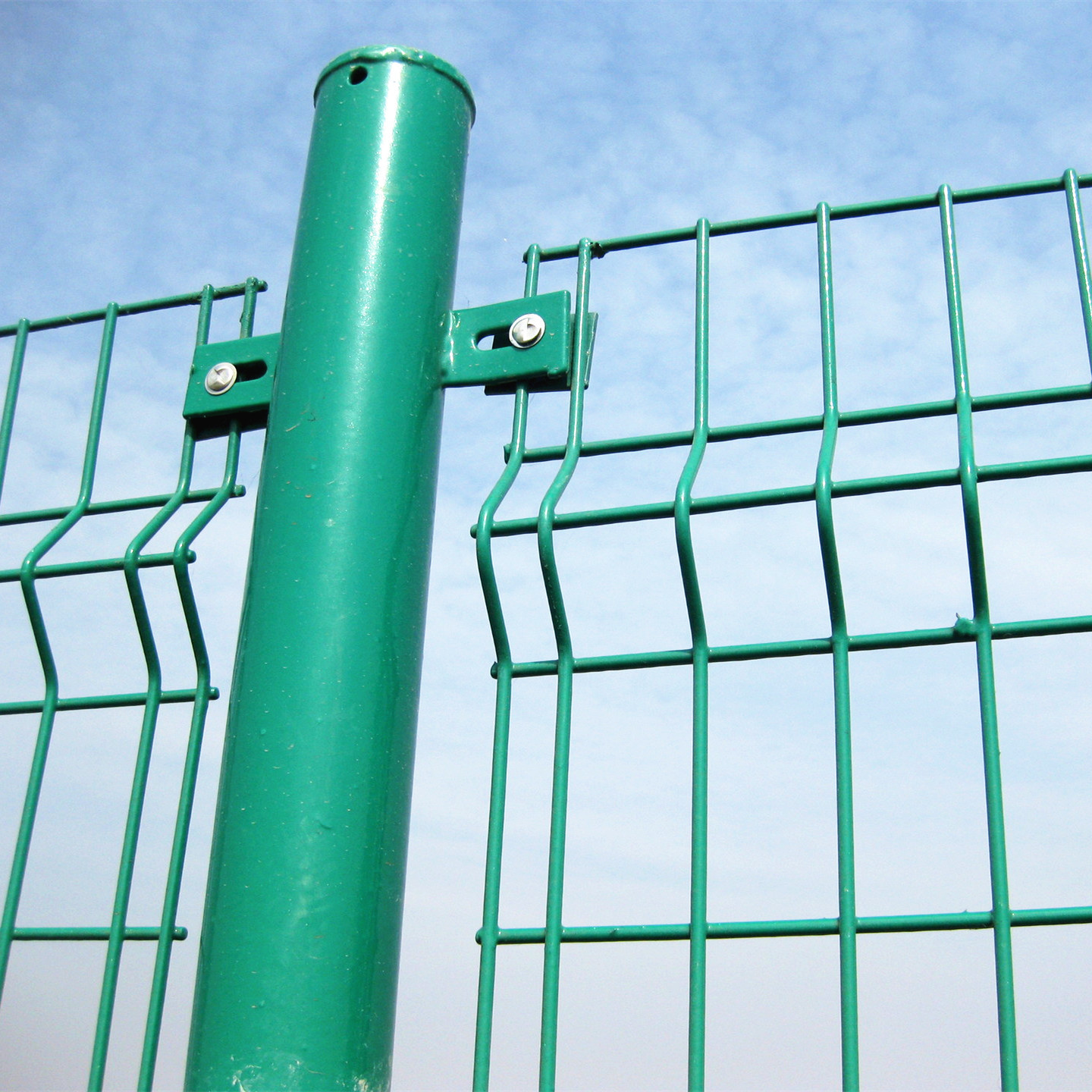 3d 2.0mm Curved Metal Fence Custom Outdoor Restaurant Ornaments