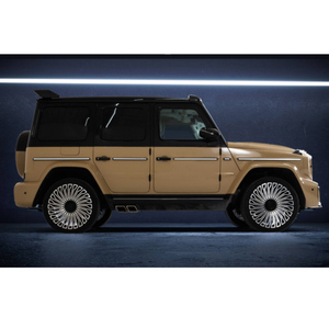 Kit Carrozzeria Stile <span class=keywords><strong>M</strong></span> per G-Class W464 G63 G500 2018-2022 in Carbonio a Secco con Fari, Paraurti, Cofano, Parafango, Spoiler, Diffusore per Facelift W463A G350 - Product Image 2