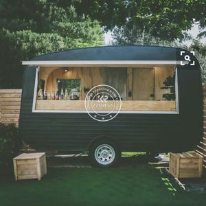 Nouveau Food Truck 2025 au design Tête de Cheval Dorée pour l'Allemagne, Chariot à Crêpes Mobile, Kiosque de Restauration de Rue, Chariot de Thé à Vendre - Product Image 4