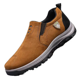 Zapatos Deportivos de Moda para Hombre, Sin Cordones, Punta Cerrada, Parte Superior de PU, Entresuela de Goma, Antideslizantes, Acolchados, Ligeros - Product Image 4