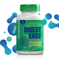 Capsules digestives avec extrait de psyllium, racine de gingembre et graines de fenouil pour une digestion saine et un confort optimal