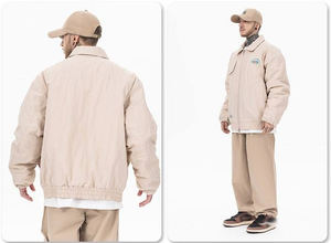 Chaqueta Bomber Varsity de Invierno para Hombre, Estilo Letterman, Transpirable, con Bordado, Tallas Grandes, Servicio OEM - Product Image 4